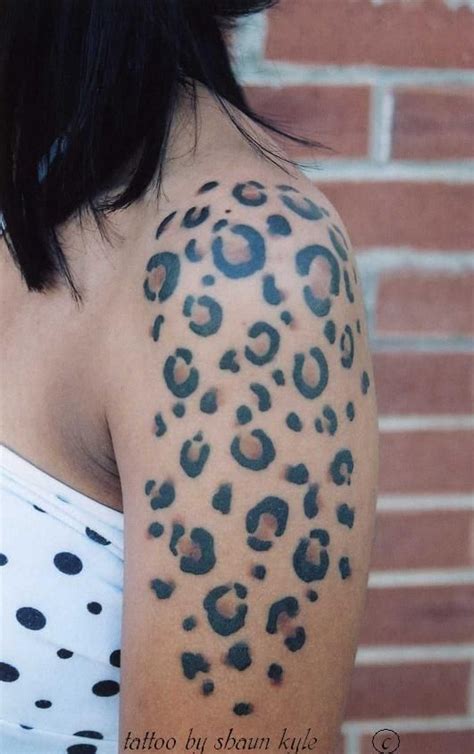 leopard print coolfor tattoo.